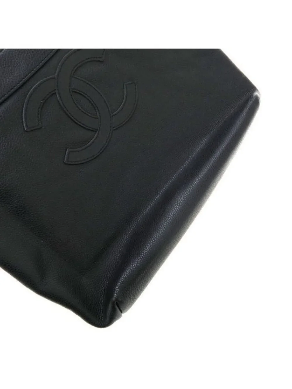 Chanel Caviar Tote Bag Black